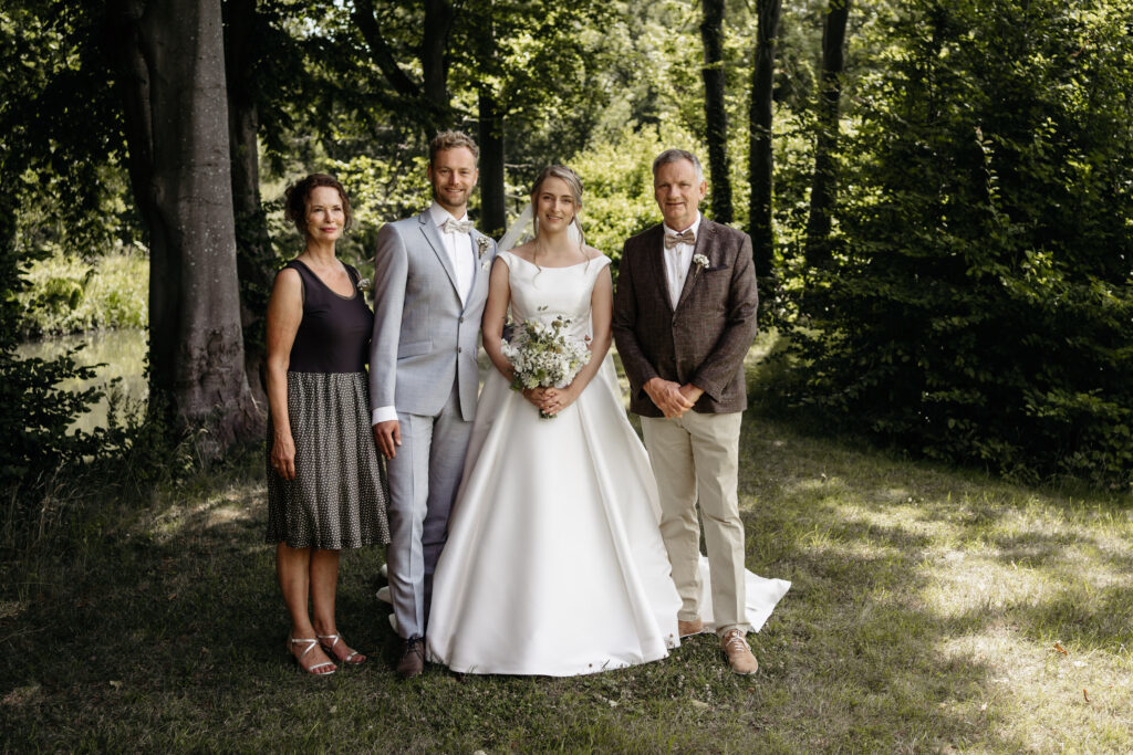 groepsfoto's bruiloft 