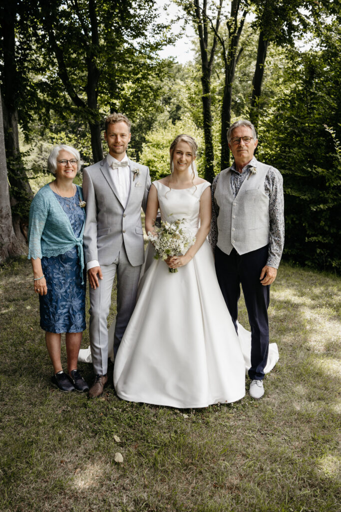 groepsfoto's bruiloft 