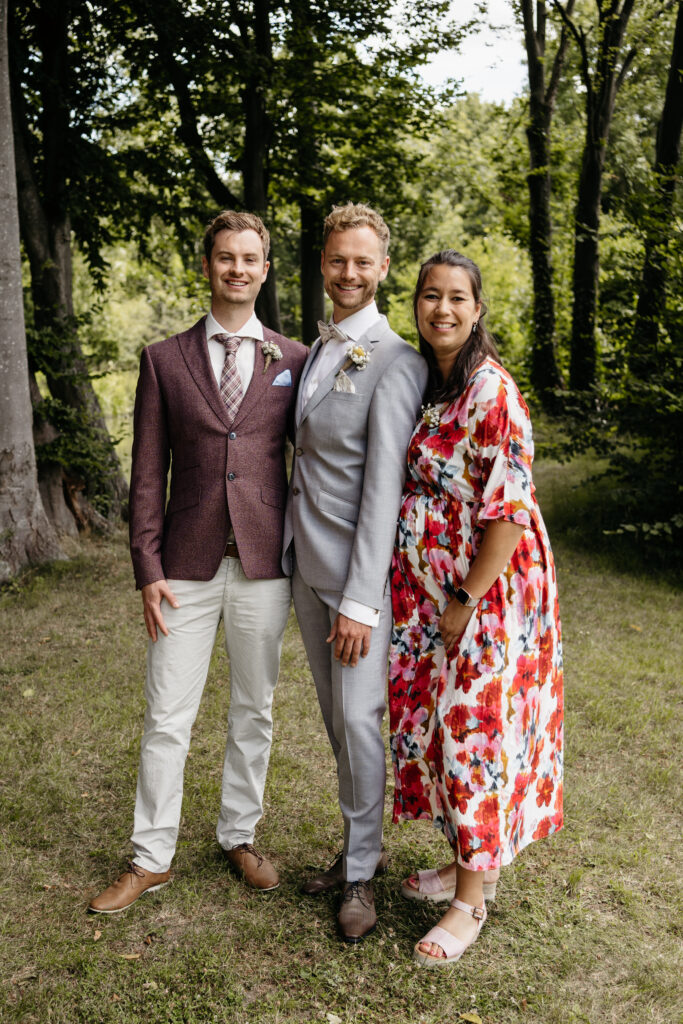 groepsfoto's bruiloft 