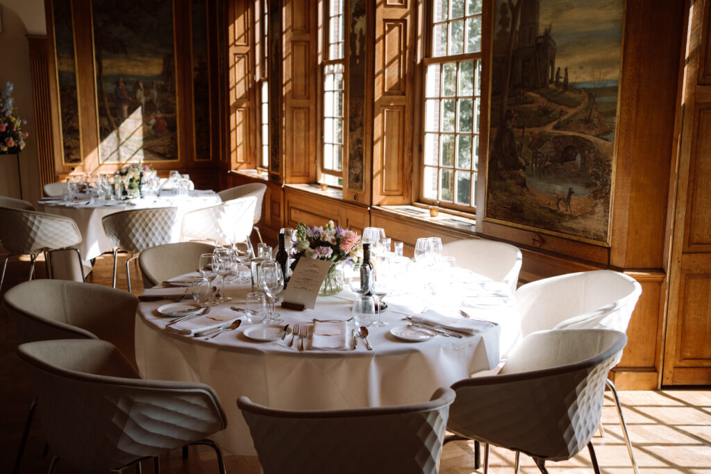 bruiloft diner vastleggen 