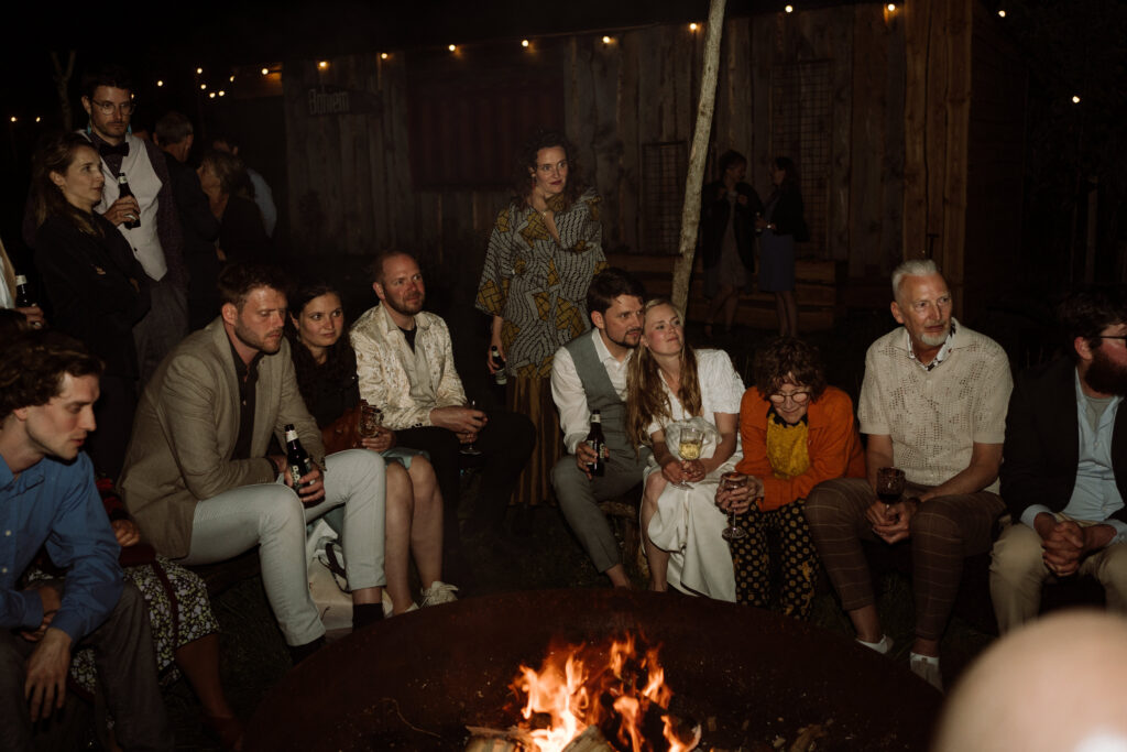kampvuur bruiloft 