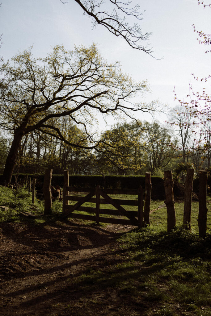 Buitenplaats Doornburgh - Maarssen - Mini shoot locatie - Hout hek